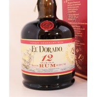Rum El Dorado 12YO 0,7l 40% L